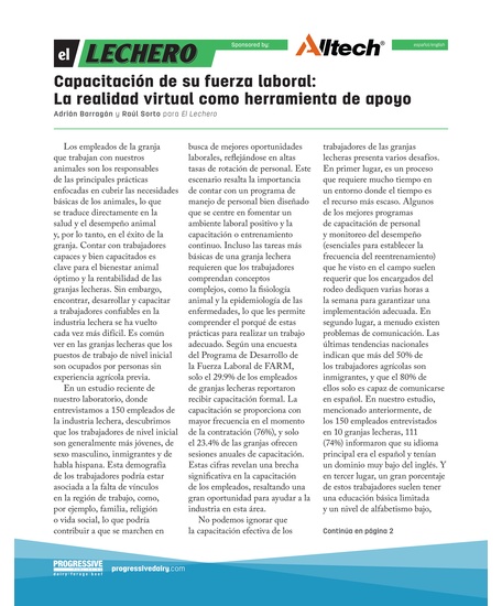 Capacitación de su fuerza laboral: La realidad virtual como herramienta de apoyo