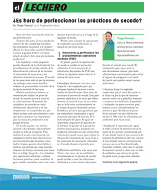 ¿Es hora de perfeccionar las prácticas de secado?